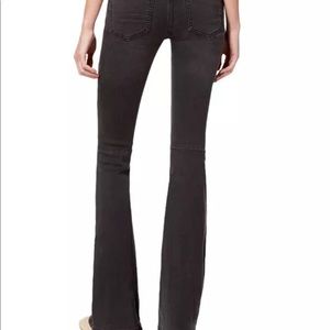 Free People Penny Pull Up Jeans Gray